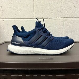 Adidas Ultraboost 1.0 Men’s Sz 9.5, Medium D Width, Navy/White